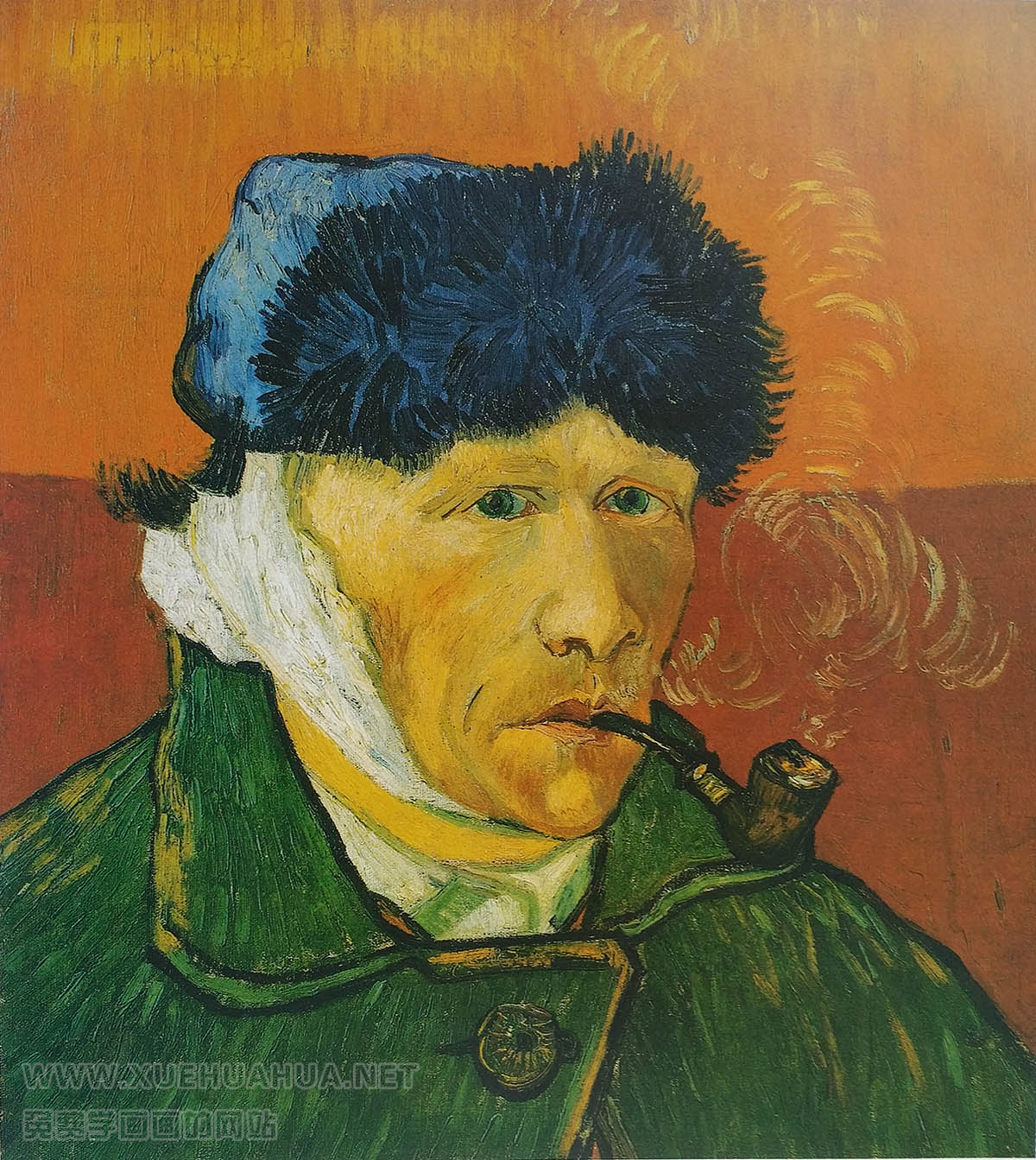 梵高为什么自杀？割耳自画像赏析