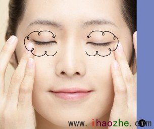 按摩根治眼袋黑眼圈 良方