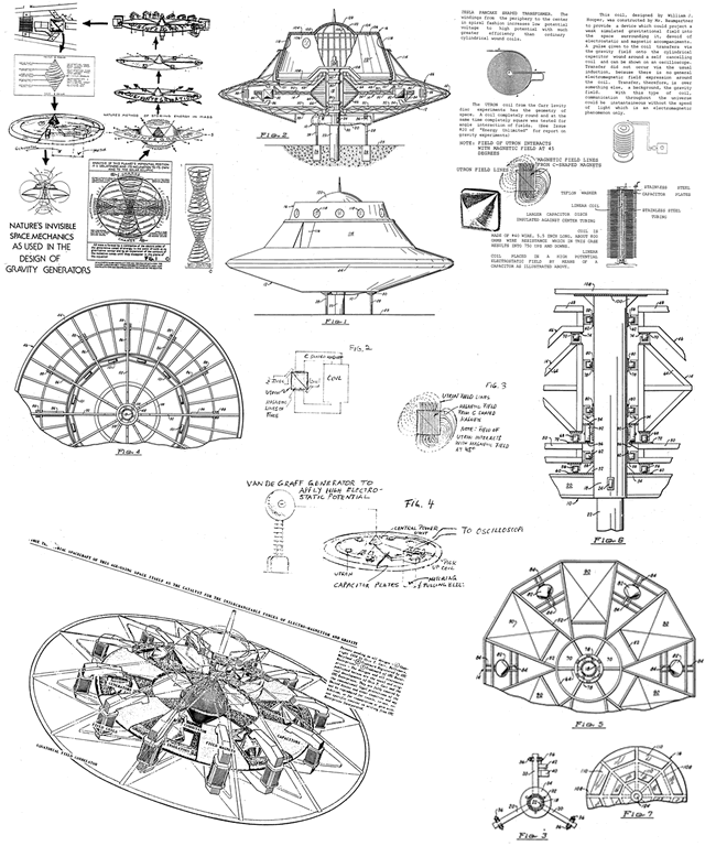 二战德国的黑科技：别隆采圆盘，这种圆盘飞行器真的存在吗？