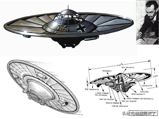 二战德国的黑科技：别隆采圆盘，这种圆盘飞行器真的存在吗？