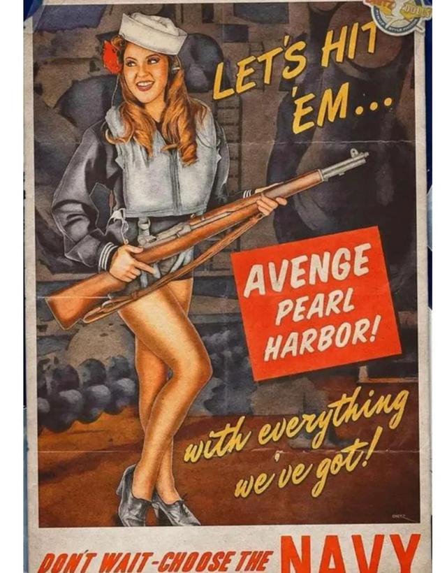 二战各国征兵海报，美国偏爱女郎，苏德坚持信仰，中国宁死不屈。