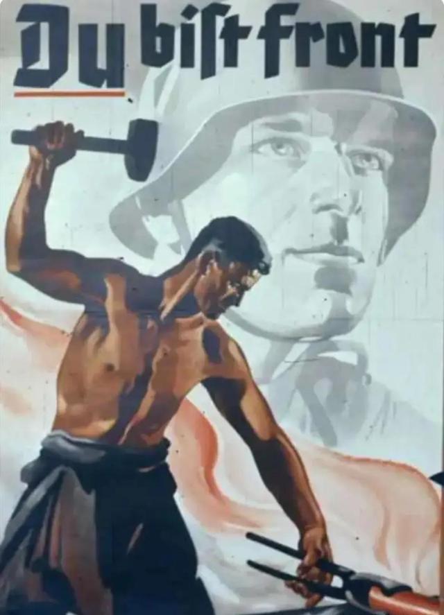 二战各国征兵海报，美国偏爱女郎，苏德坚持信仰，中国宁死不屈。