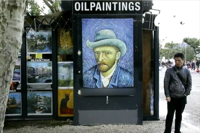 “中国梵高”赵小勇：20年临摹梵高近10万次，画价从百元到万元