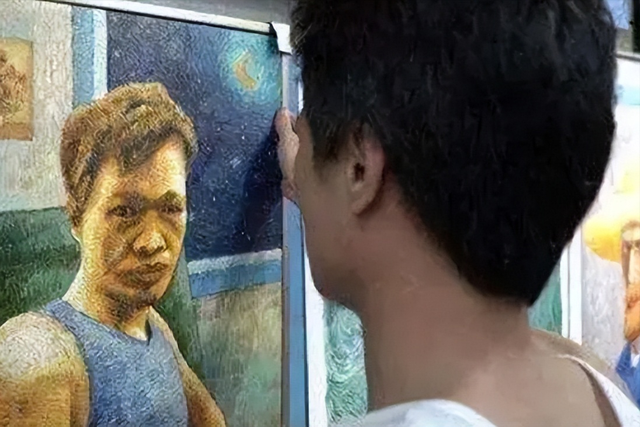 “中国梵高”赵小勇：20年临摹梵高近10万次，画价从百元到万元