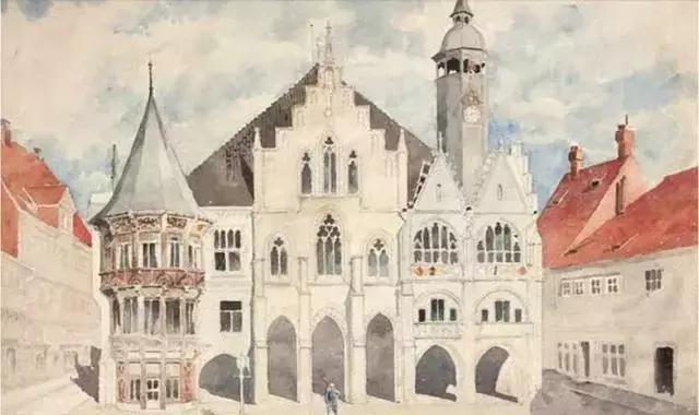 希特勒绘画作品