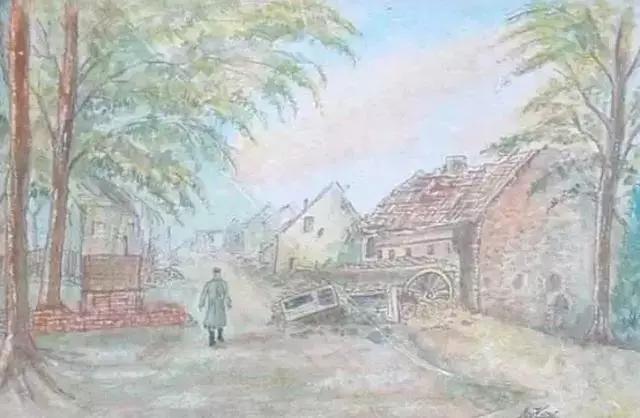 希特勒绘画作品