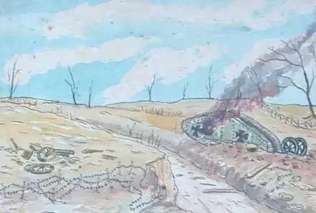 希特勒绘画作品