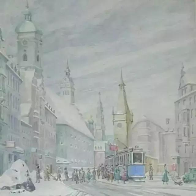 希特勒绘画作品