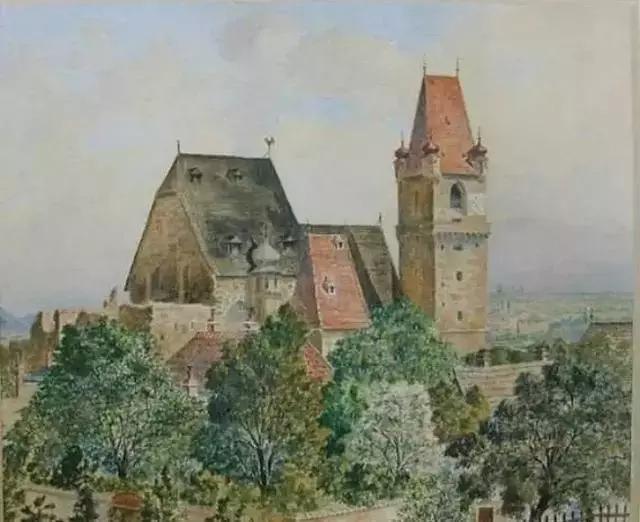 希特勒绘画作品