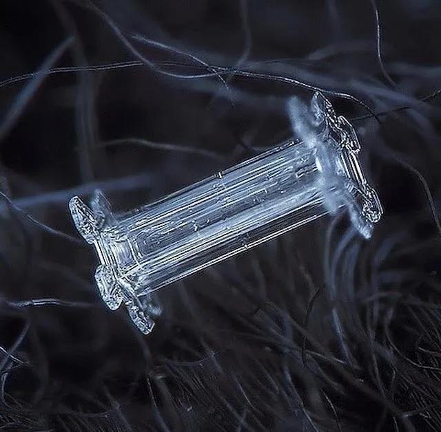 显微镜下的雪花–感受大自然馈赠的美