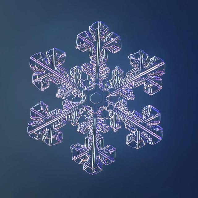 显微镜下的雪花–感受大自然馈赠的美