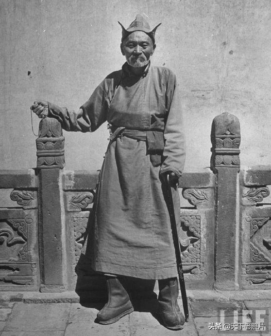 1947年7月青海塔尔寺 9岁的十世班禅及寺内实拍照片集