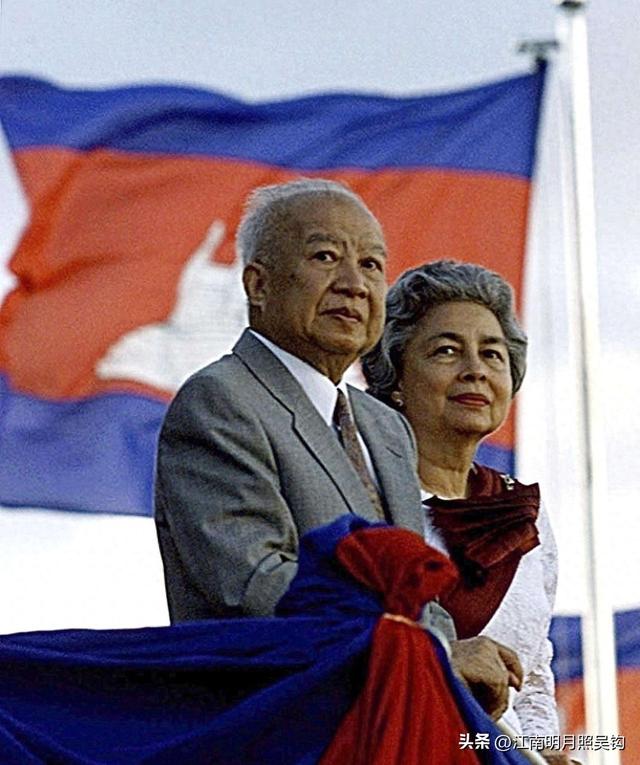 可怜倒霉的柬埔寨西哈努克国王，一生被不同的强国当傀儡使用