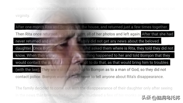 灵修少年打坐6年不吃不喝，多名信徒离奇失踪，轰动全球