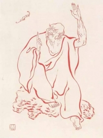 弘一法师106幅罗汉图